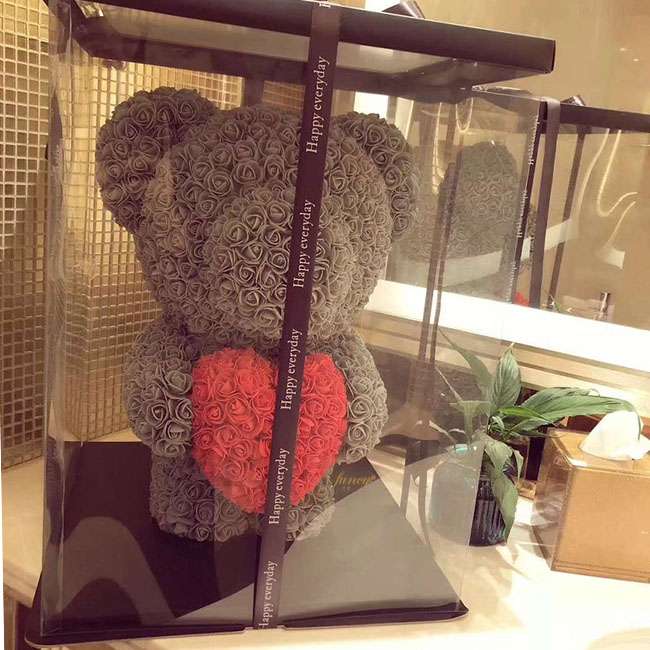 build a bear rose teddy