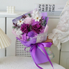 Preserved Purple Rose Bouquet