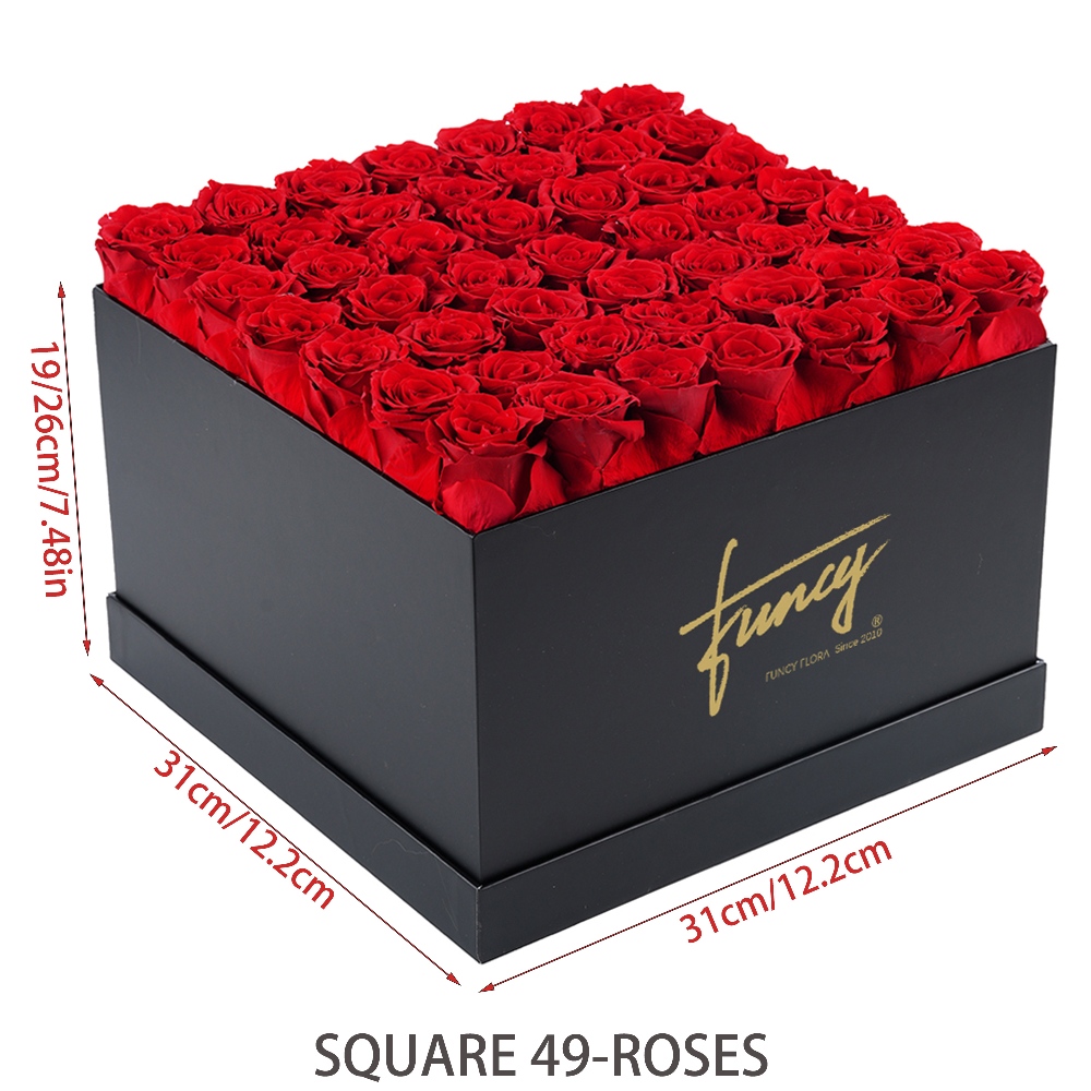 square 49 roses