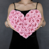 30 Roses in Heart Box