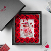 Acrylic Rose Photo Frame