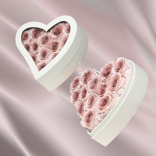 Heart Box with Roses