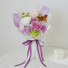 Preserved Light Purple Rose Bouquet