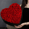 45 Roses in Heart Box