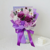 Preserved Purple Rose Bouquet