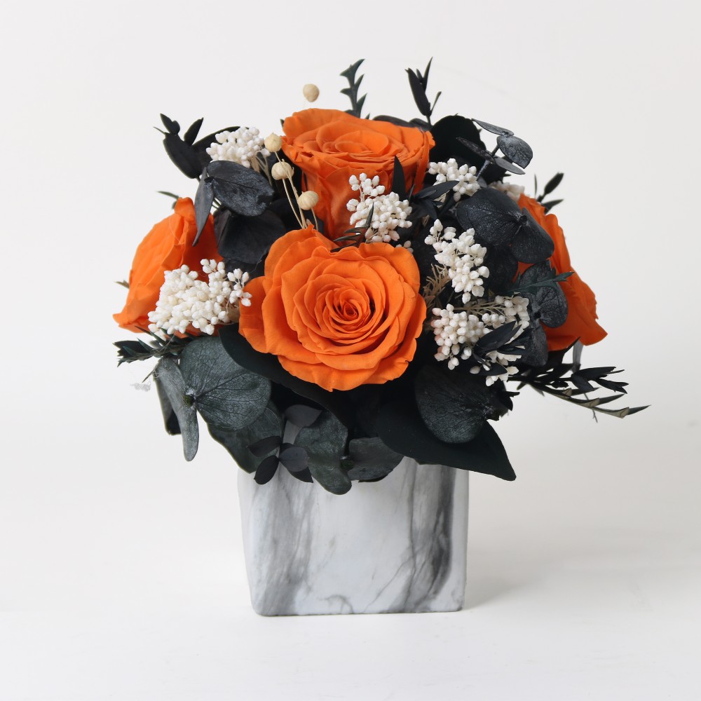 Chinese style jar flower dome (5)