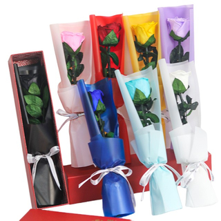 Long Stem Rose in Box