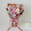 Preserved Card Powder Rose Bouquet