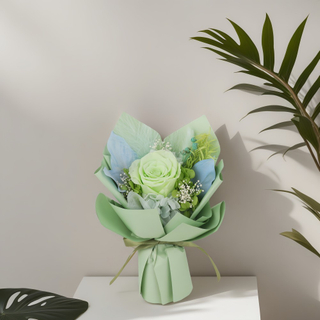 Small Size Bouquet with One Rose