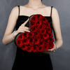 30 Roses in Heart Box