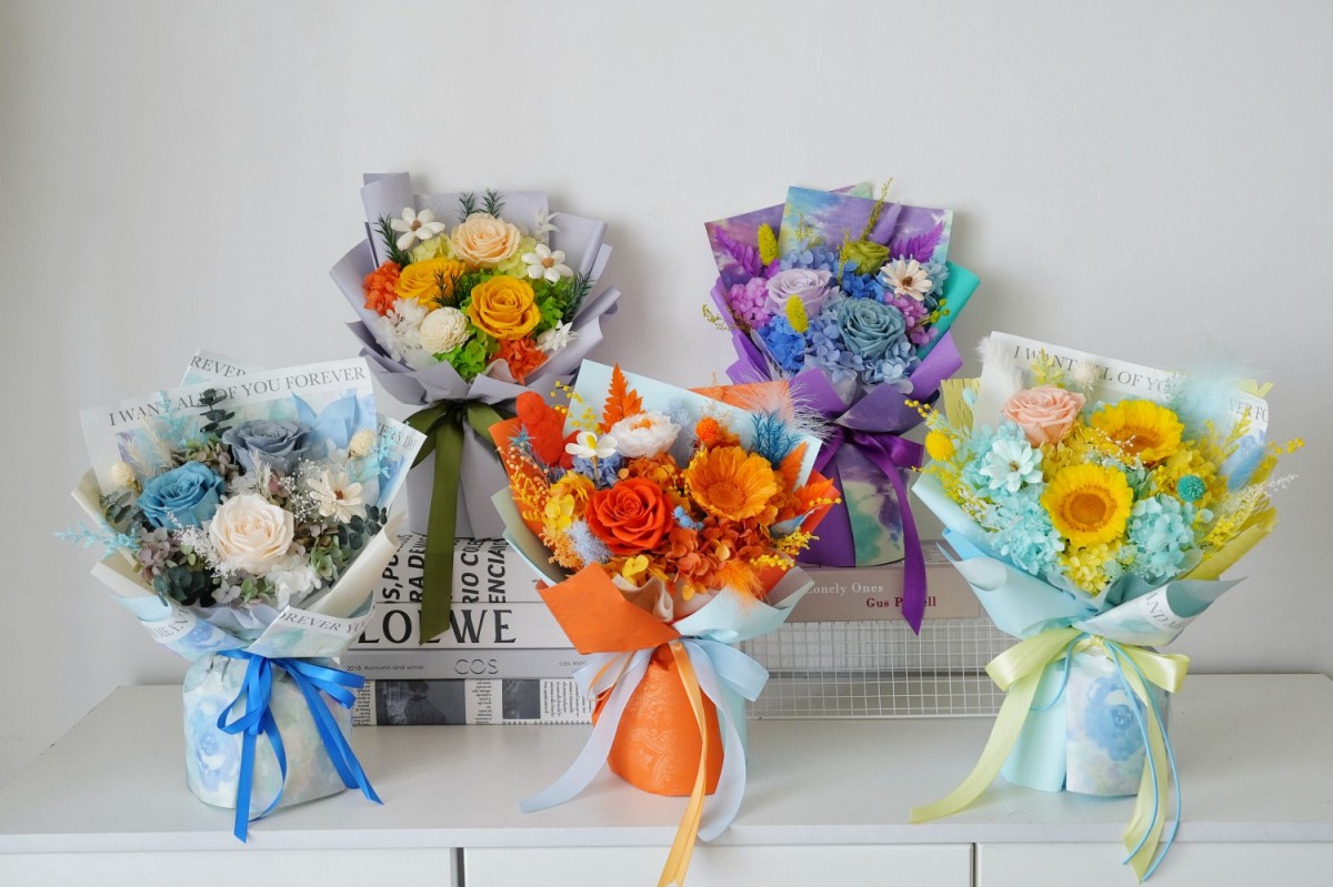 preserved rose bouquet (7)