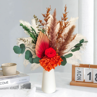 Preserved Bouquet with Pampas Grass