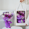 Preserved Purple Rose Bouquet