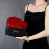 23 Roses in Heart Box
