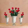 Long Stem Rose with High Vase