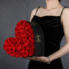 30 Roses in Heart Box